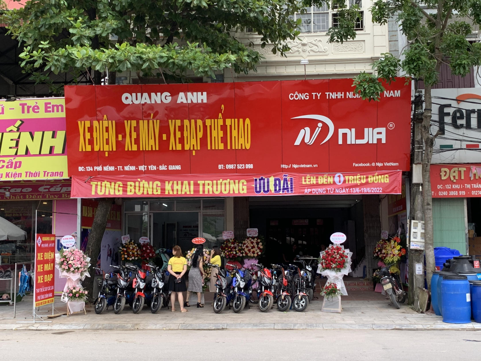 Tưng bừng khai trương đại lý Nijia Việt Nam